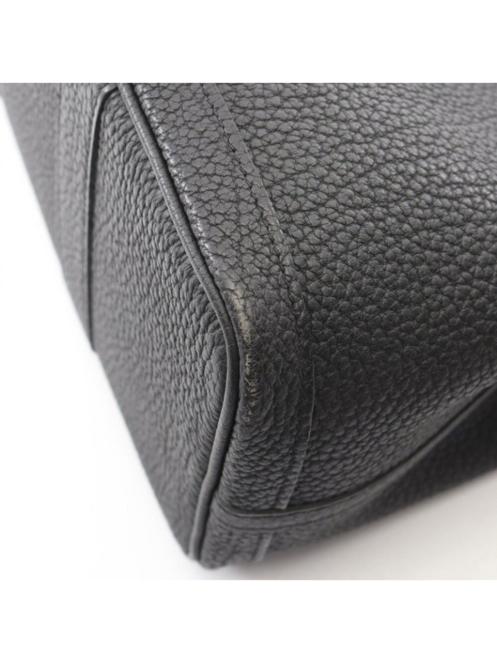 Hermes Tote Garden Party TPM Black Leather - Picture 8 of 11